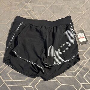 Under Armour Black Graphic Shorts